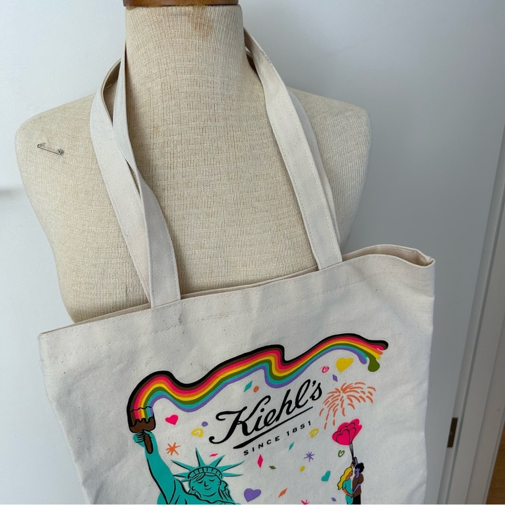 Kiehls New York Canvas Tote Bag - Picture 3 of 13